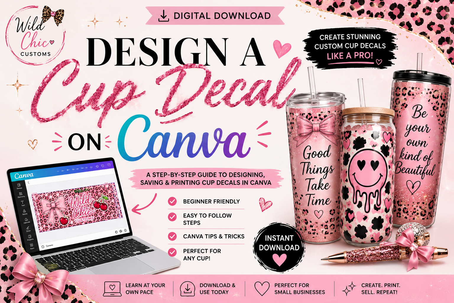 Digital Download | Create Your Own Decal Guide (CANVA)